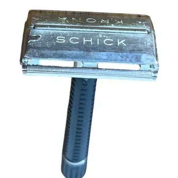 Ucid Razor Schick | Grooming | Vintage Schick Krona Double Edge Safety Razor ...